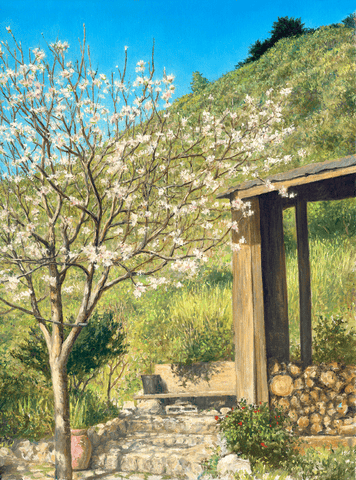 Apple Tree - Giclee on canvas