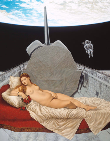 Venus of the Shuttle- Giclée on Canvas