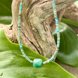 Emerald Turquoise Necklace