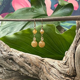 Golden Onyx  Earrings