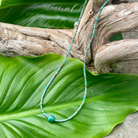 Emerald Turquoise Necklace