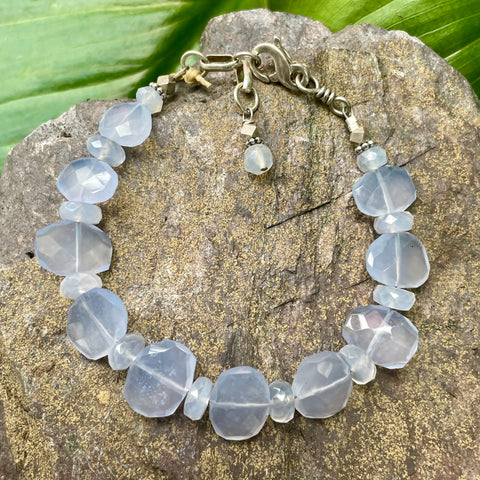 Blue Chalcedony Bracelet