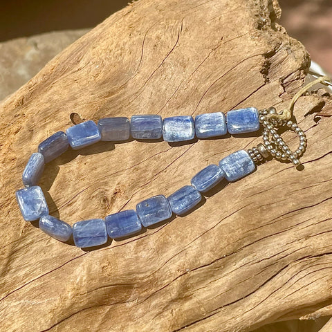 Kyanite Beaded Bracelet