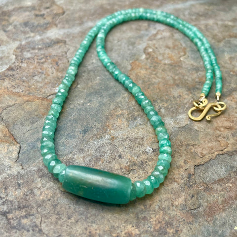 Emerald Jade Necklace