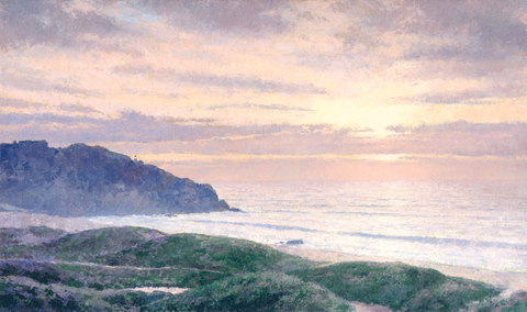 Lighthouse Sunset -Giclée on Canvas