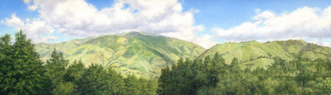 Mount Manuel - Giclée on Canvas