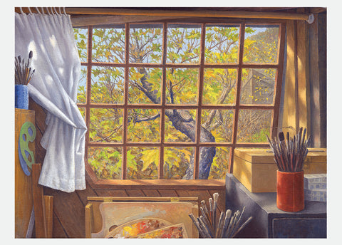 Card, Studio Window, by Edmund Moody