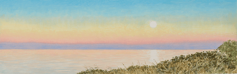 Sunrise, Moonset-Giclee on Paper